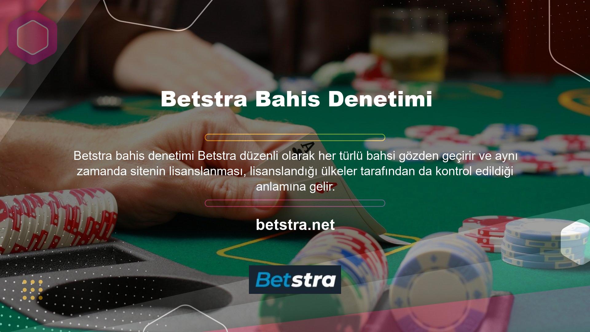 Sahip olduğumuz tüm bilgiler göz önüne alındığında, Betstra sitesindeki spor kitabının güvenilir olduğunu söylemek oldukça güvenlidir